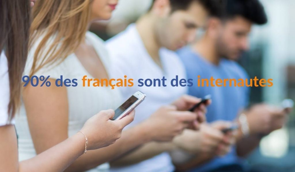 90 % des Français sont des internautes